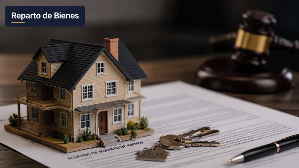 Abogados de reparto de bienes y bienes gananciales en Costa Rica asesorando en la distribución del patrimonio durante un proceso de divorcio.